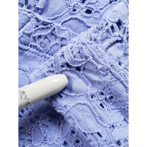 Denim & Co. Women's Lot Of 2 Lace Overlay Full Zip Jackets Purple/Blue Size 2X - Picture 15 of 15